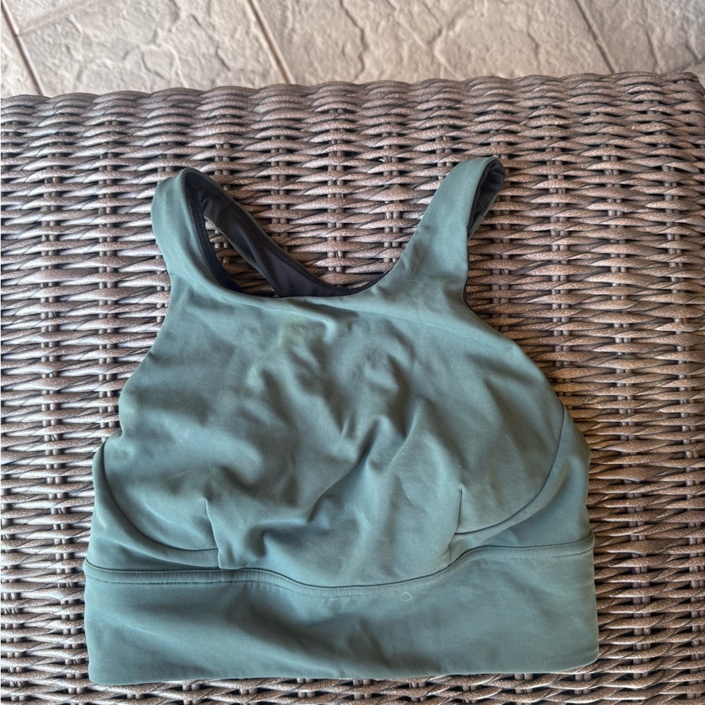 USED Lululemon Wunder Train Long-Line Bra Medium Support-IN EXCELLENT COND. - Picture 3 of 5